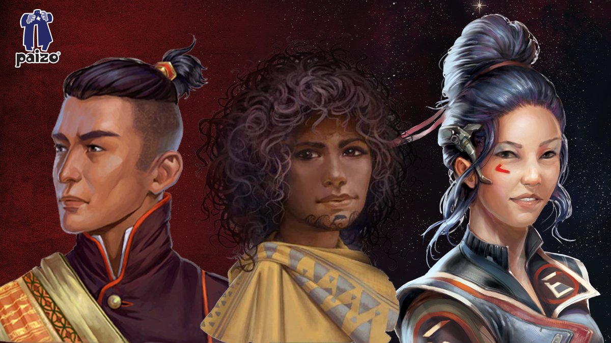 paizo's tweet image. "Here at Paizo, we take pride in the diverse perspectives our staff bring to our games and workplace." 
Celebrating Asian Pacific Islander Heritage Month! buff.ly/2ZBXINW