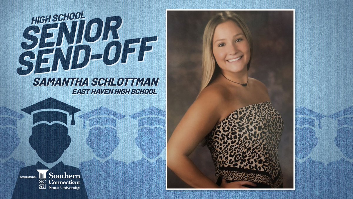 High School Senior Send-Off: Samantha Schlottman from East Haven High School. Congrats, grad: wtnh.com/seniorsendoff/…