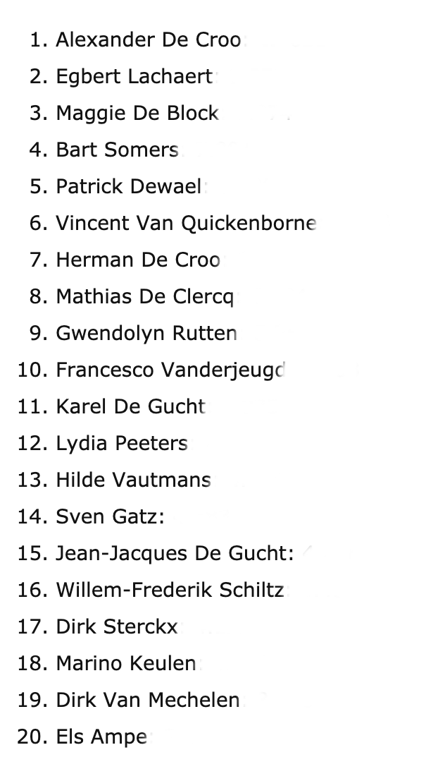 fthevissen's tweet image. Met dit 'nieuwe' bestuur is #OVLD de Oude VLD, met Lachaert als vernislaag. Maakt meteen duidelijk dat de nieuwe voorzitter nog voor zijn verkiezing besefte dat de door hem aangekondigde naamsverandering van de partij, gedoemd is tot wanhoopspoging om de schijn te redden.