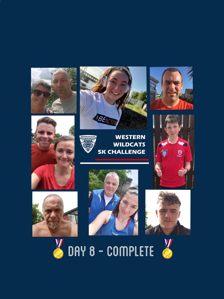 Western1898's tweet photo. 📣⏱ Highlights from Day 8 of our two-week #clubpledge 5K challenge (1/3):

🔹Today we smashed through the 1000km subtotal mark, taking us the equivalent distance of Auchenhowie to Cologne 🇩🇪. 

🔹Robbie Molloy of the M5s submitted the landmark 200th submission this evening 🙌 https://t.co/b5lCBgj6X3