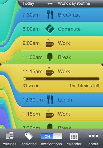 Daily Routine was an insane-looking calendar app that let you see your day in colorful chunks. It was crazy!! BUT it managed to make me understand time-blocking in a really visual way. I miss it and wish someone would resurrect this concept.