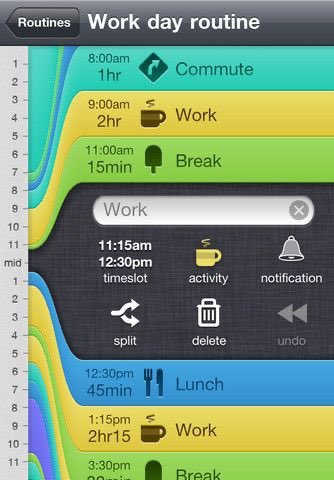 Daily Routine was an insane-looking calendar app that let you see your day in colorful chunks. It was crazy!! BUT it managed to make me understand time-blocking in a really visual way. I miss it and wish someone would resurrect this concept.