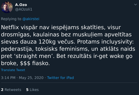 arlekiins's tweet photo. What a virgin. #notChad https://t.co/Y5vxaJUAsD