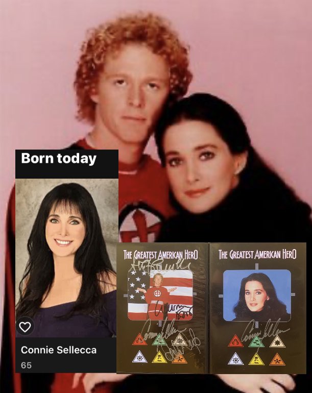 May 25: Believe it or not, Connie Sellecca turns 65 today!  Happy birthday!!! 