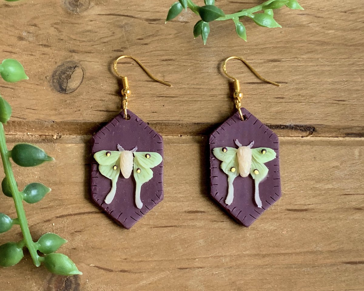 Luna Moths (4 pairs available)
