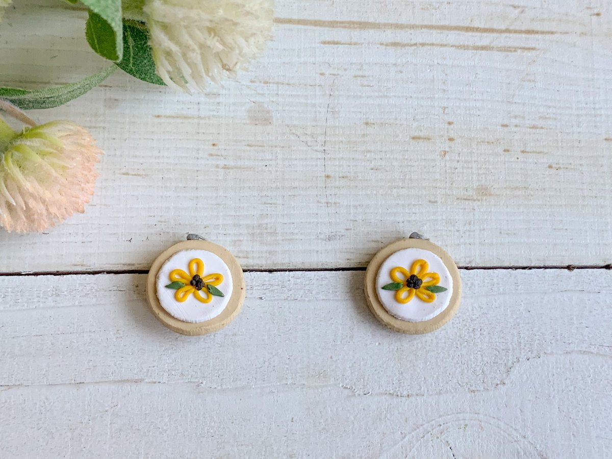 One of a kind Miniature Embroidery Hoops