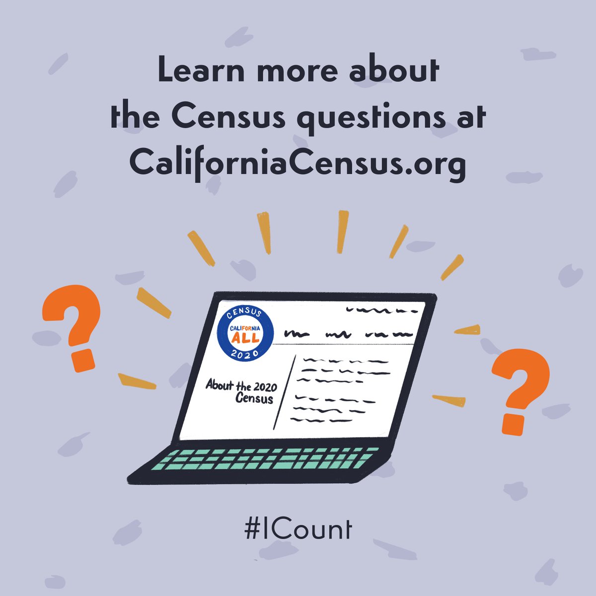 ButteCounts2020's tweet photo. Remember, the Census will never ask about your citizenship status or for your social security number, bank details, payment, or a donation. Remind your friends and family to #BeCounted for our future. Complete your Census today at https://t.co/uARUpJU4lt #ICount #CaliforniaForAll https://t.co/rgs4TXpxyz