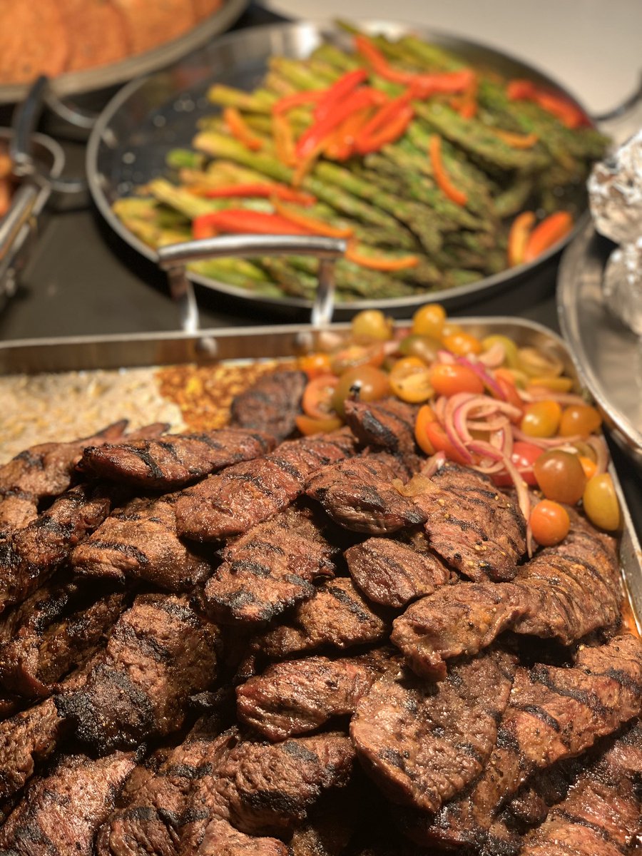 NbpsChristina's tweet photo. The BBQ got rained out but the food was still awesome!! 😎🇺🇸 @FlikISDining @NBPSEagles https://t.co/iAxlByw4e3