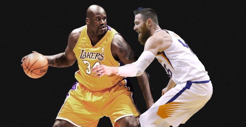 BaynesFanClub's tweet photo. And by the way, yes, he could guard prime Shaq. https://t.co/hVb1LUOhRq
