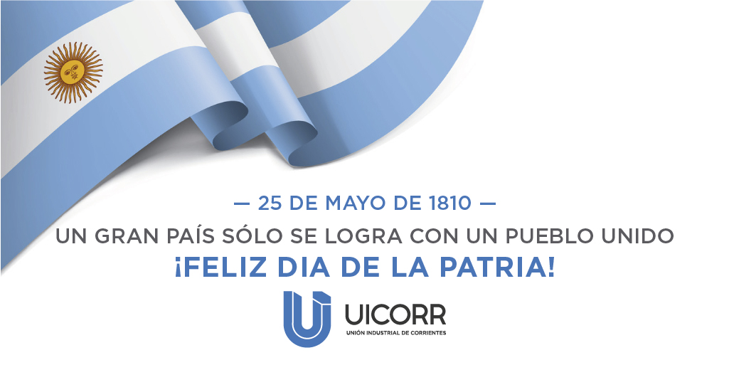 uicorr's tweet photo. #25DeMayo #FelizDíaDeLaPatria 🇦🇷 #UICORR https://t.co/ju0yYvP2uO