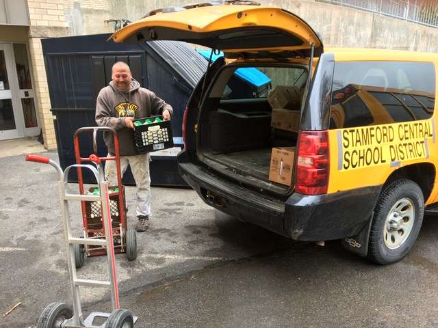 SCSDsupt's tweet photo. Thank you to the Stamford Rotary for your kind donation of milk to assist our meal program.  Your contribution and selflessness is greatly appreciated. https://t.co/Yv5UlP3j0U