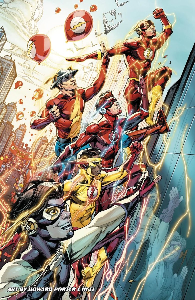 Il est tard, mais je vais quand même parler de ma famille de super-héros préférée : la Flash Family!!  https://twitter.com/KrakoanCitizen/status/1264284735913824256