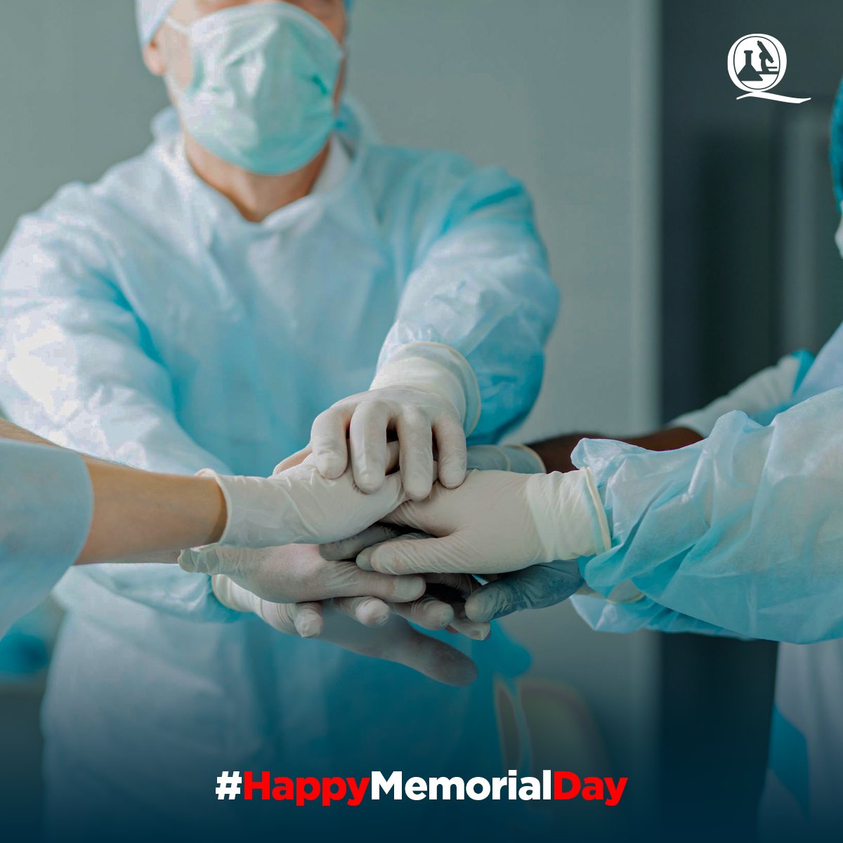 firstqualitylab's tweet photo. #HappyMemorialDay to all the fallen heroes. Today we also want to recognize the heroes that have put their health and lives at risk during these conflicting times. We salute you 🇺🇸
.
.
.
#memorial #covid19 #nurses #emt #emergency #essentials #heroes https://t.co/Tkmu4Bzo65