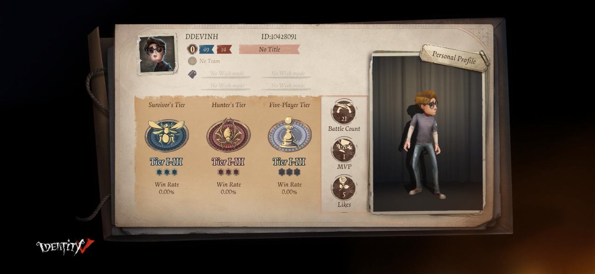 Devin_7788's tweet photo. I'm playing Identity V. Fancy a game? https://t.co/JhqMxSvh1X