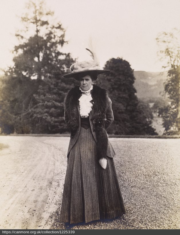 W2000K's tweet photo. #ArchiveZ B and C is for Countess Cornelia Craven at Balmacaan House! Originally from New York she photographed the now demolished house c1910 with her 'little Kodak', the album is held in the #hesarchives! Explore the images on Canmore: https://t.co/NQRH0cEiQ7 #canmore #HES https://t.co/PMijSB29wG