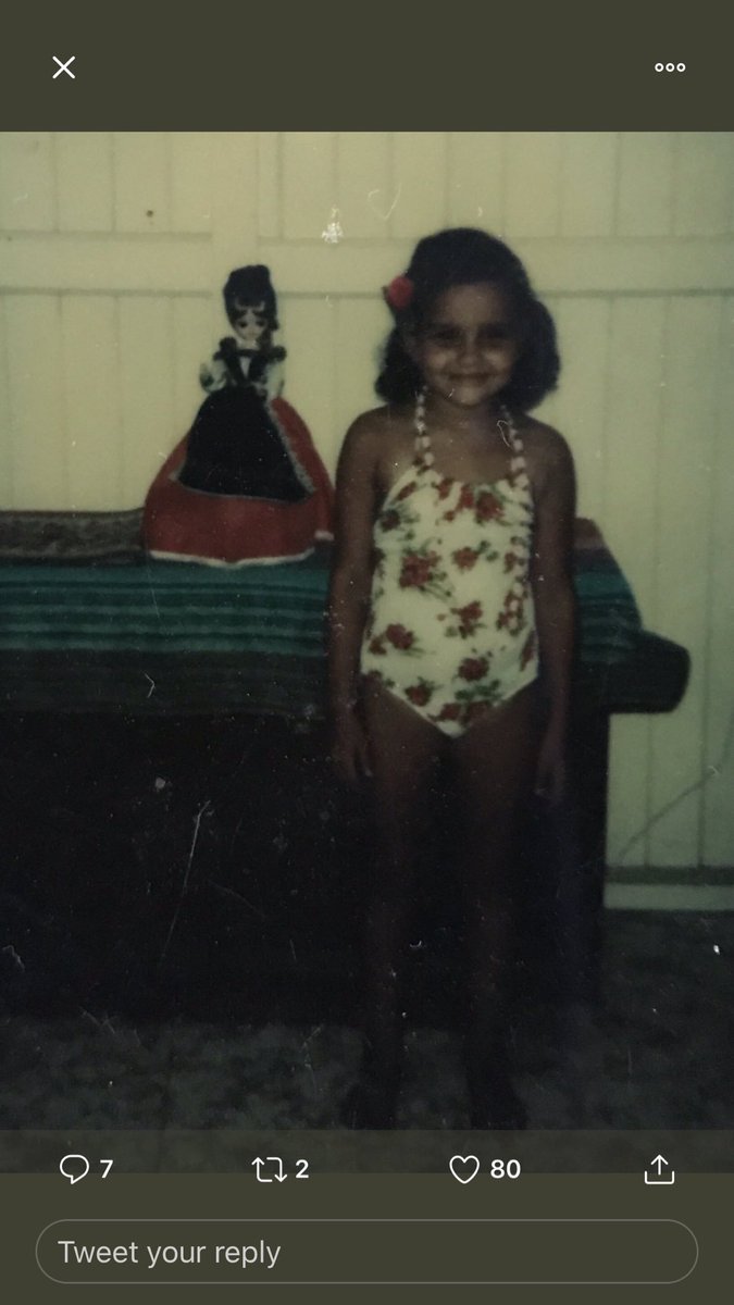 Stolen identity. 1970s. I am a foreigner in my own land. No one on tv looks like me, the dolls I love are white, thin, straight blonde hair.