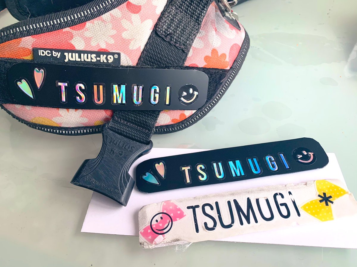 手作りネームプレート