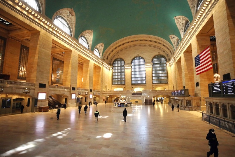 Happy #MemorialDay! Time to bring out the summer wardrobe with some breezy poplins. Get your custom fit online today.

Grand Central Station, 2020.

Image Credit: Getty Images North America.