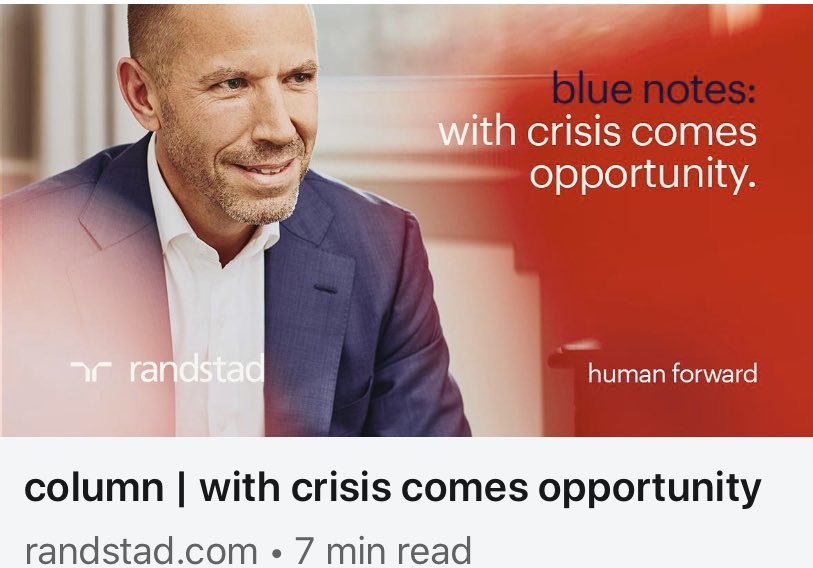 PaulDupuis_E5's tweet image. The Covid crisis has forced us to push pause &amp;amp; to cherish the small stuff. #cherish #COVID19 #ilivesimply #purpose #Leadership #randstad  randstad.com/workforce-insi…