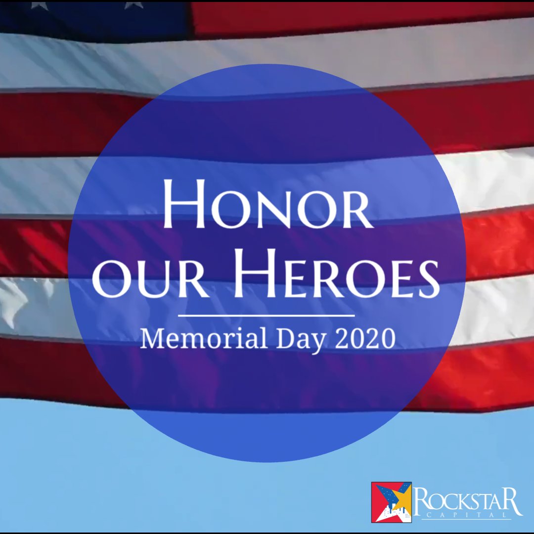 RockstarCap's tweet photo. Remembering all those who gave their lives for our country and our freedom. We are forever grateful. ❤️💙 https://t.co/0Sbk0sN2wR