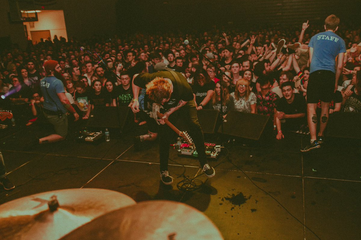 FreeThrowEmo's tweet photo. One year ago today, we played the final Bled Fest—arguably our favorite set as a band. Miss this shit. https://t.co/GA3vjNQZKe