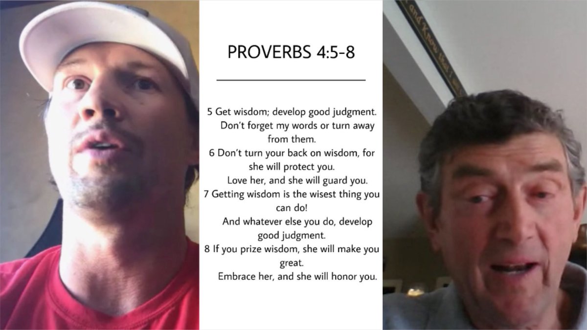 We were so blessed and honoured to have <a href="/doan_shane/">Shane doan</a> and his dad Bernie Doan join us online this afternoon! We got to talk about being teachable and the difference between knowledge and wisdom and the Book of Proverbs.