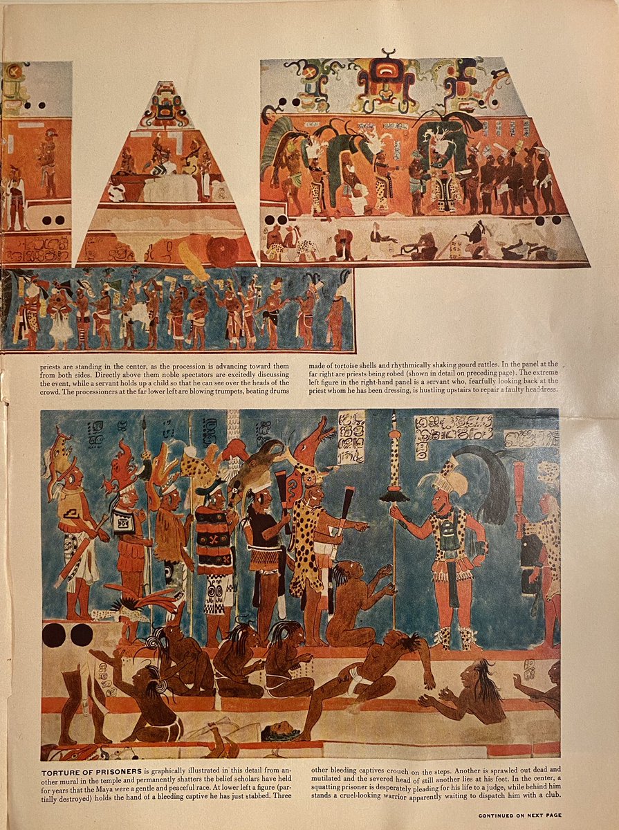 The November 21, 1949 article in LIFE magazine about the initial “discovery” of the murals at Bonampak, Chiapas, Mexico.