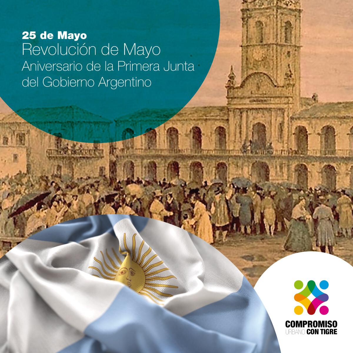 Hoy #25demayo🇦🇷 se cumplen 210 años de la #revoluciondemayo, un día para para recordar a cada héroe y heroína que sembraron y lucharon por las bases de un país más libre y soberano. Hoy es un día para decir bien fuerte: ¡𝐕𝐢𝐯𝐚 𝐥𝐚 𝐩𝐚𝐭𝐫𝐢𝐚!