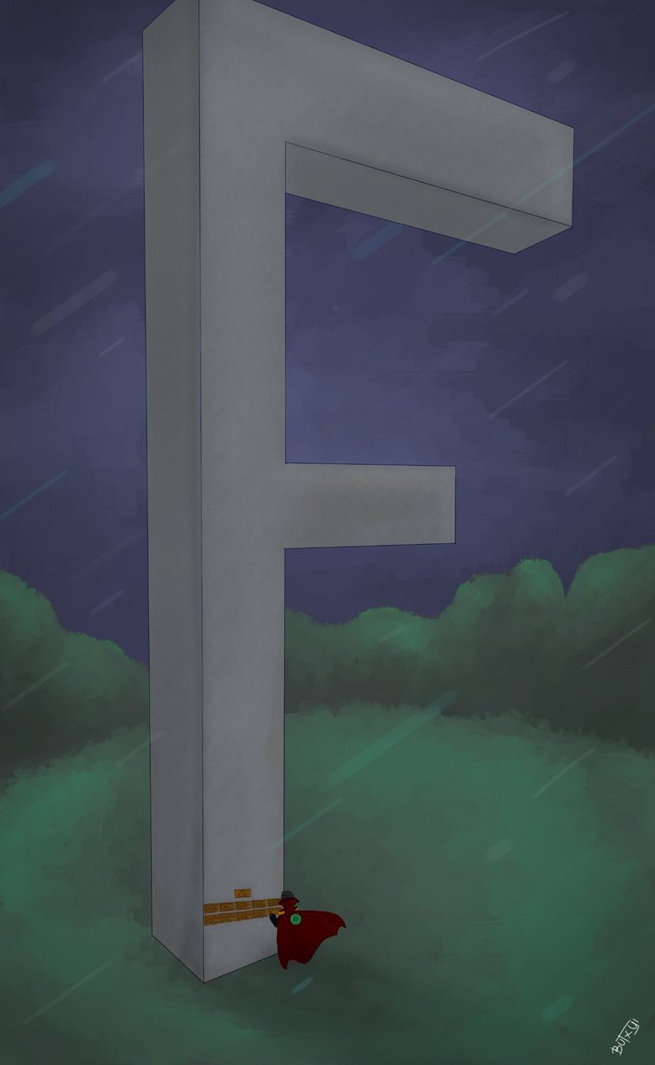 Butxyi's tweet image. &quot;Press F to pay RESPECTS&quot;

El administrador y creador de #PermadeathSMP completando el &quot;monumento&quot; a los caídos..

Estubo genial Permadeath, muchísimas gracias @ElRichMC por crear este proyecto!

Sorry el dibujo chafa, pero es que quería hacer aunque sea algo chiquito ^^