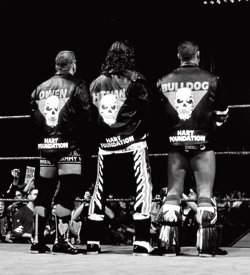 79Jolly's tweet image. #hartfoundation made wrestling in 1997 really enjoyable and made me a fan. The magic that these 3 had was incredible! #rawiswar #OwenHart #Bulldog #bret @BretHart