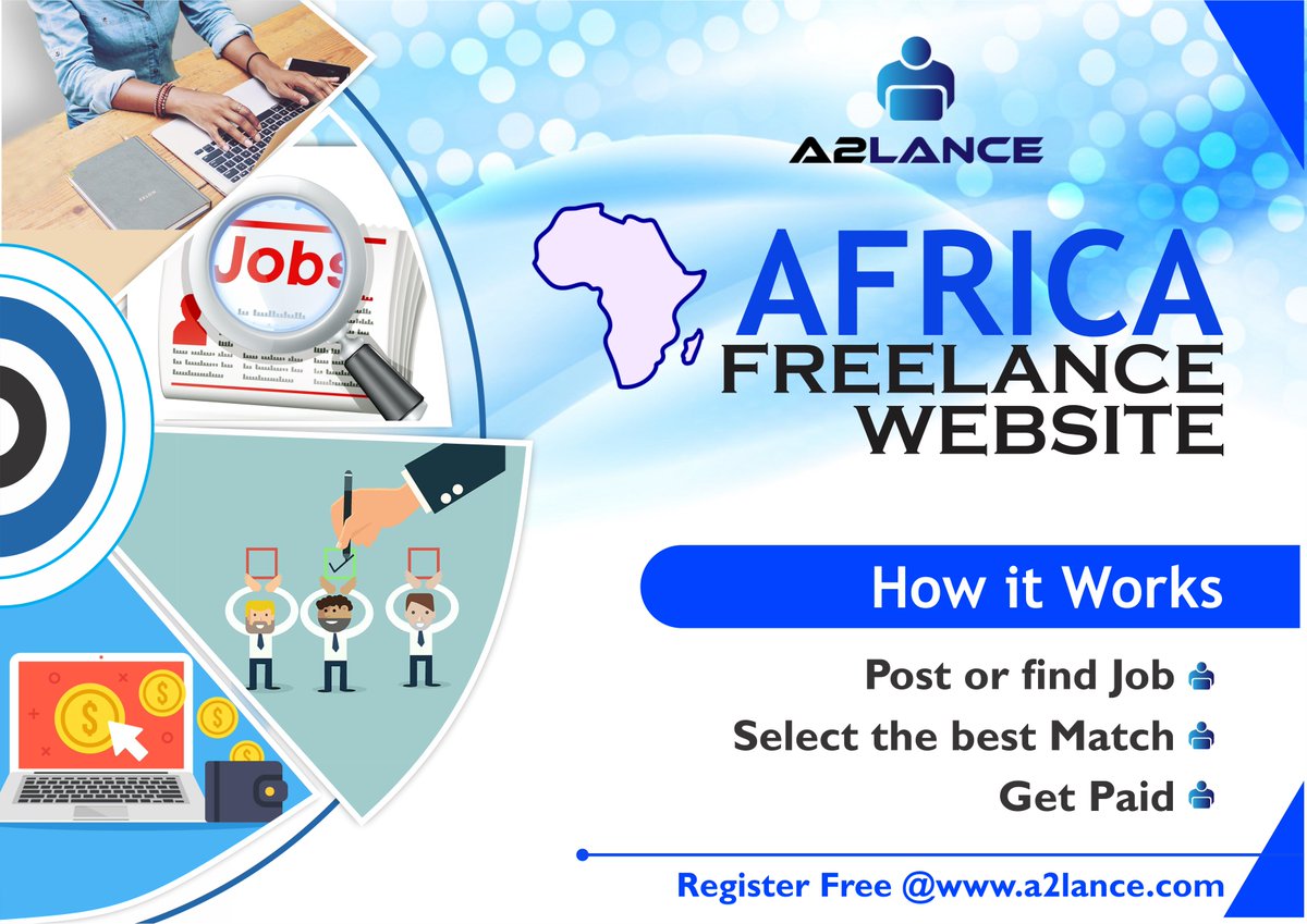 akolag1's tweet photo. Africa freelance website post job, find job and get paid Register for free at https://t.co/7yfzg2wQt2
#a2lance #akolagtech #freelancer #freelance #sme #consulting #nigeriabusiness #smenigeria #printivong #connectnigeria #nigeriadevelopers #nigeriabusinesshub #lagosbusiness https://t.co/Bm30ND7Mtn