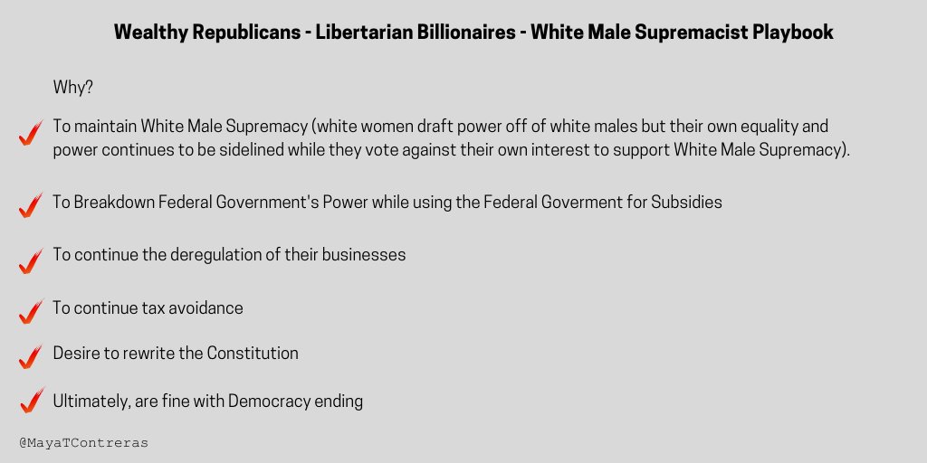 14/Bottom line: WMS are absolutely fine w/sacrificing the health of poor whites (we already know they're fine with sacrificing BIPOC, LGBTQ, and Disabled communities). They are also totally fine with shredding the Constitution and destroying democracy to accomplish their goals.