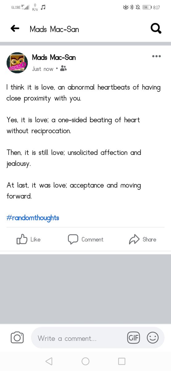 OWLONE4's tweet photo. #RandomThoughts https://t.co/SzgtLff5RH
