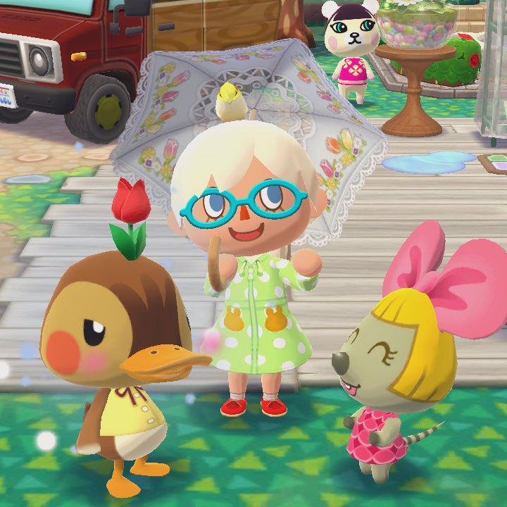 Haloooo 👋🏼 ❣️🌧 I hope everyone is having a good day 🤗 #ACPCRainyDays