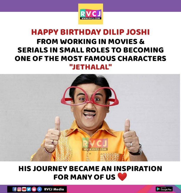 Happy Birthday Dilip Joshi! 