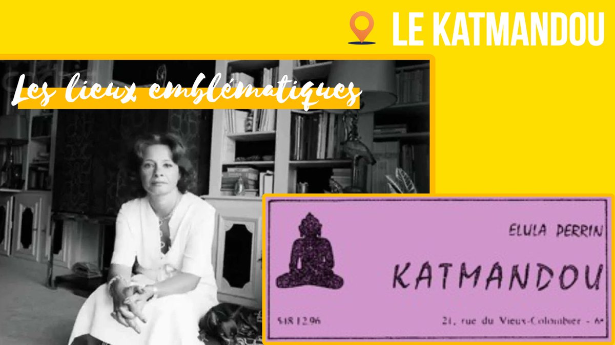 Lateblossompod's tweet photo. Dans les lieux emblématiques, cette boîte de nuit parisienne de la rue du Vieux-Colombier a été pendant vingt ans un haut lieu de la vie nocturne de la communauté lesbienne. 🌃
C’est Elula Perrin qui a fondé ce club réservé aux femmes en 1969.

Avez-vous connu le Katmandou ? https://t.co/Px2YefKlMd