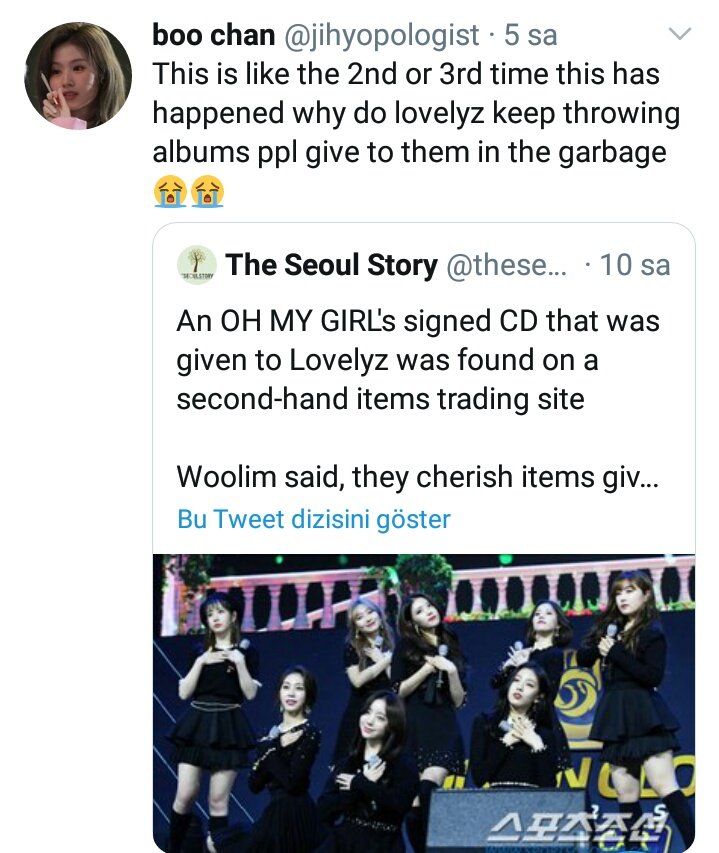 More receipts of "miracles hating on Lovelyz"