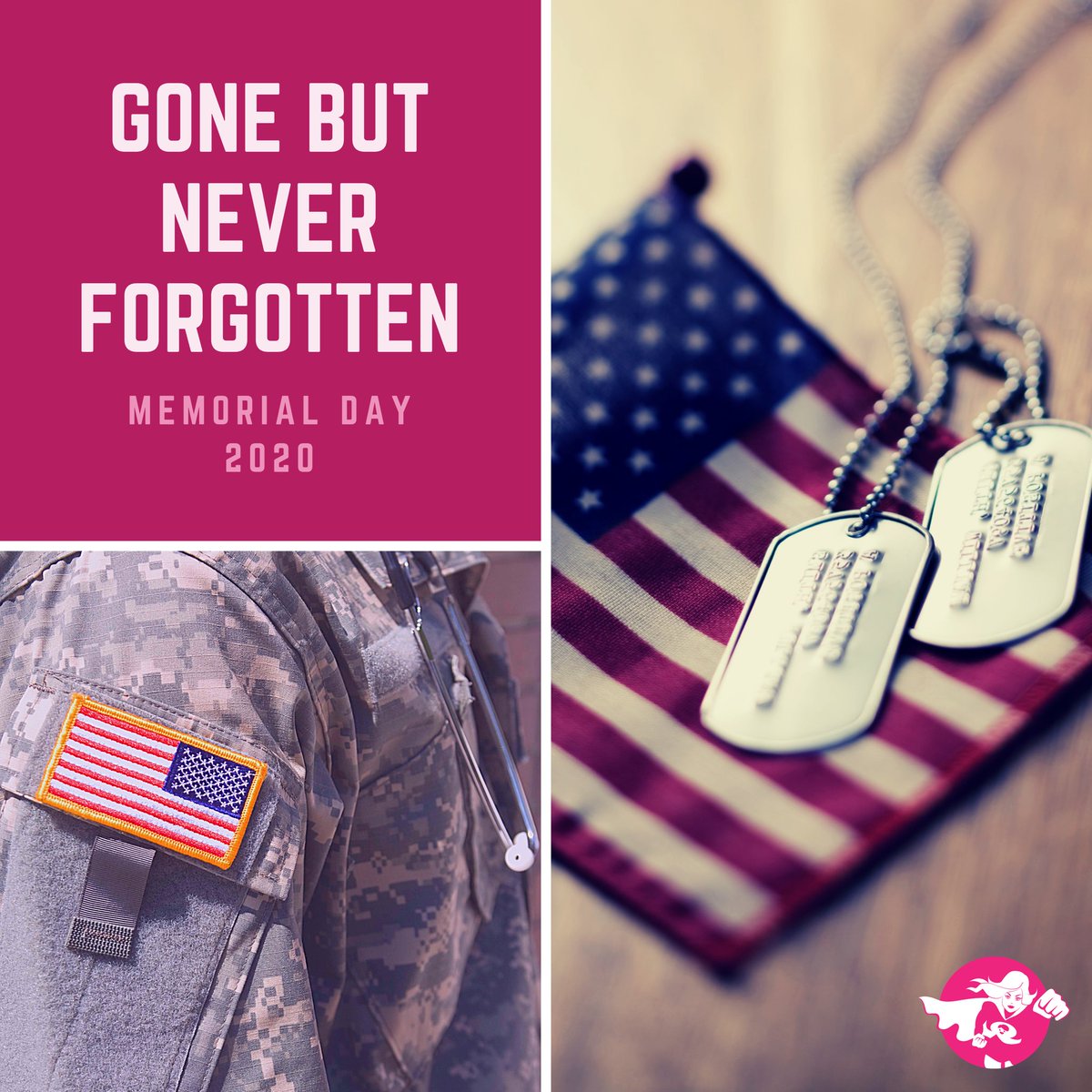 CCSHDay's tweet photo. To all the brave individuals of the U.S. Armed Forces who’ve made our Freedom possible, this Day is for You. Happy #MemorialDay! 🙏🇺🇸 https://t.co/uWYHRlUuVo