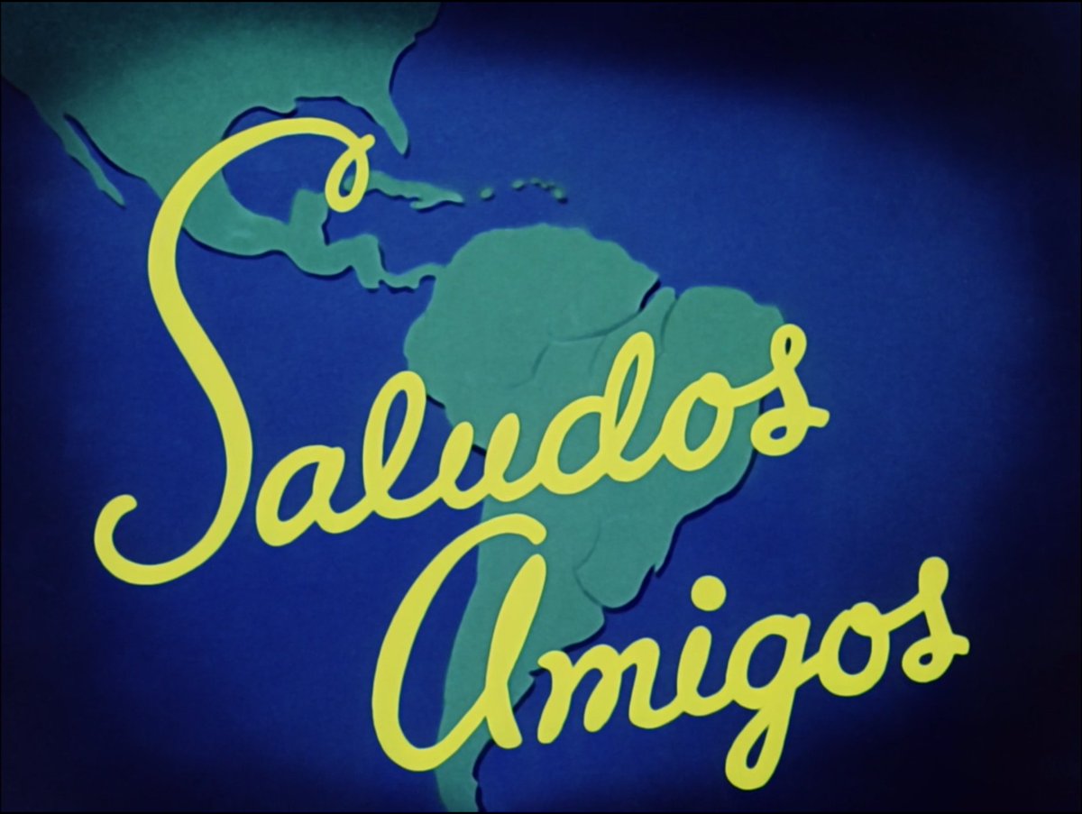 "Disney+David" Episode 7: "Saludos Amigos" 1942. And we're off! One moment we were basking in the elegiac majesty of "Bambi", the next we're suddenly being treated to a broad-strokes package holiday courtesy of Uncle Sam...what causes this stylistic, tonal whiplash?