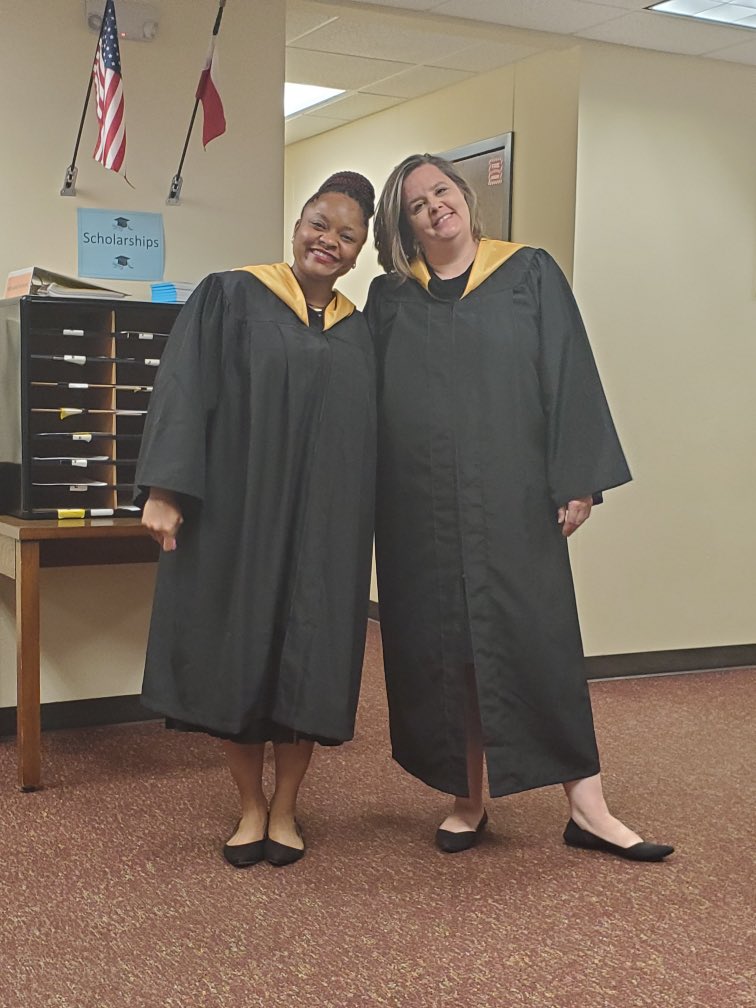 NacHS2020's tweet photo. Day 2 of graduation was a success! We can’t wait to the see the rest of you soon! 😍🖤💛🎓 https://t.co/1mnCA7ek9i