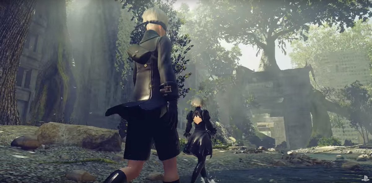 ever wondered why yorha units are dressed like that (skirts / shorts) other than yoko taro being yoko taro, their "purpose" is that they allow heat to escape and prevent units from overheating. i wish i was making that up...steam is literally coming out of their asses