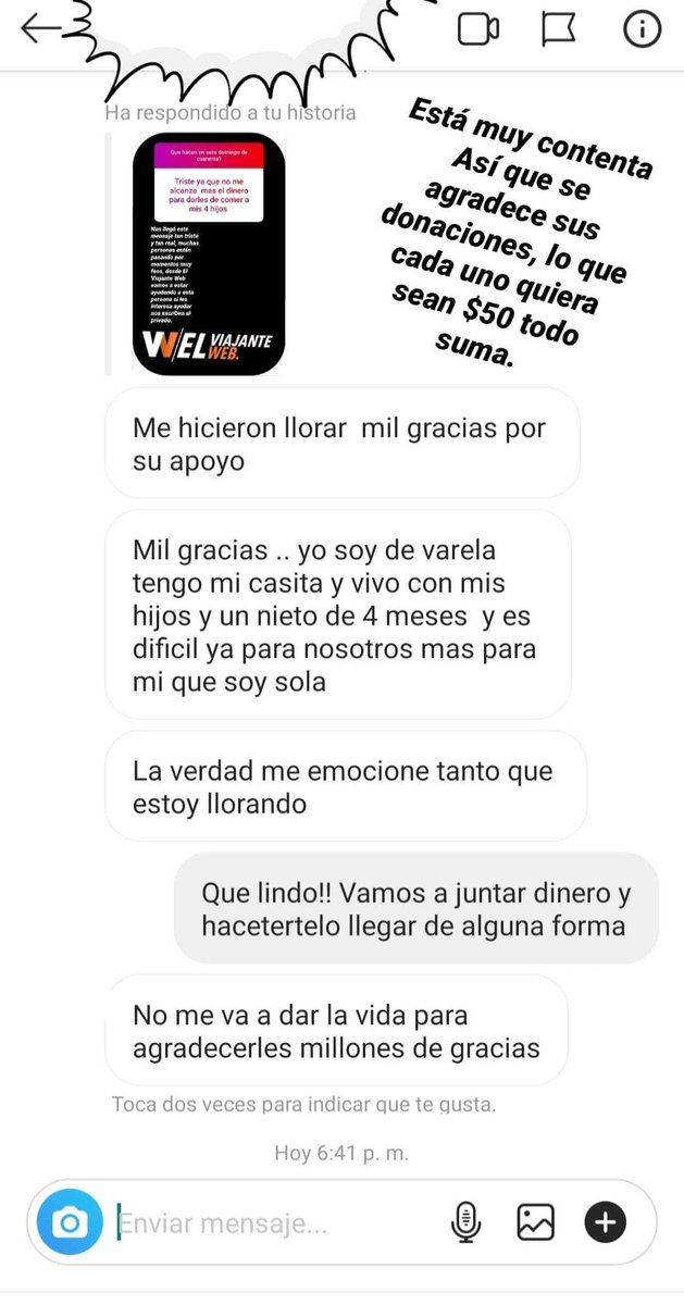 En el día de ayer nos llegó este mensaje de una madre contando su realidad, por lo que se nos ocurrió ayudar desde lo que podamos aportar, para todos los que estén interesados en ayudar nos pueden hacer llegar su mensaje , todo suma 🙌
#nosayudamosentretodos