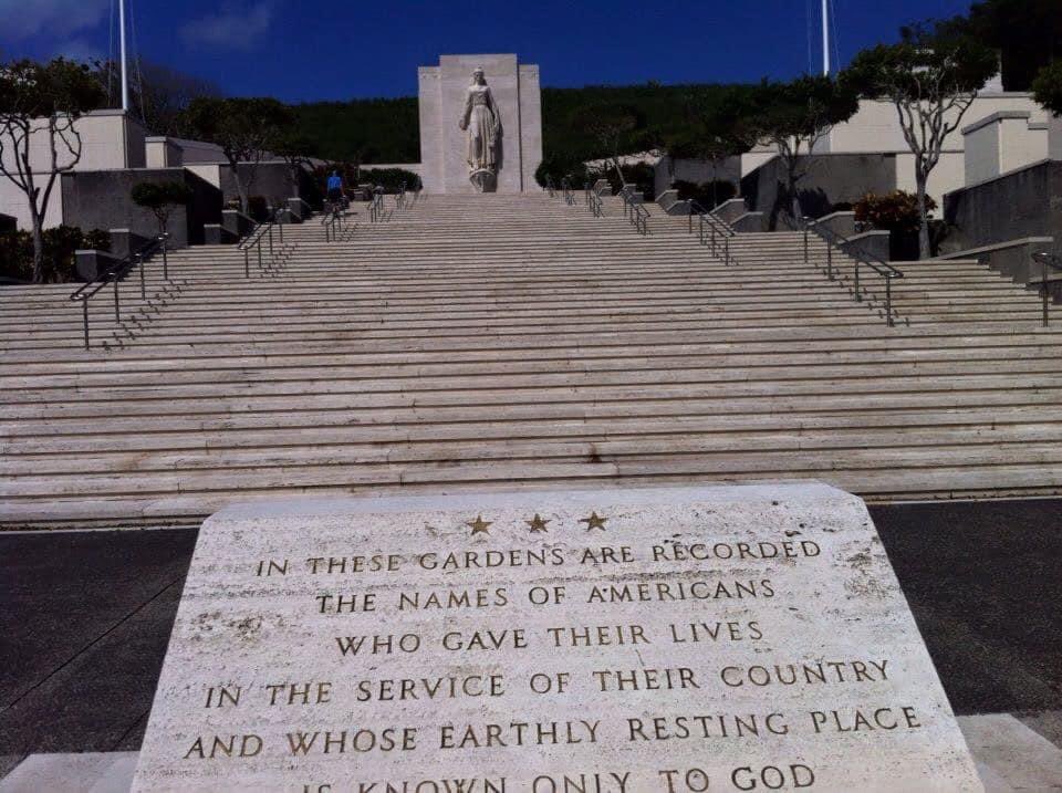 The Punchbowl, National Memorial Cemetary of the Pacific, Honolulu, HI.