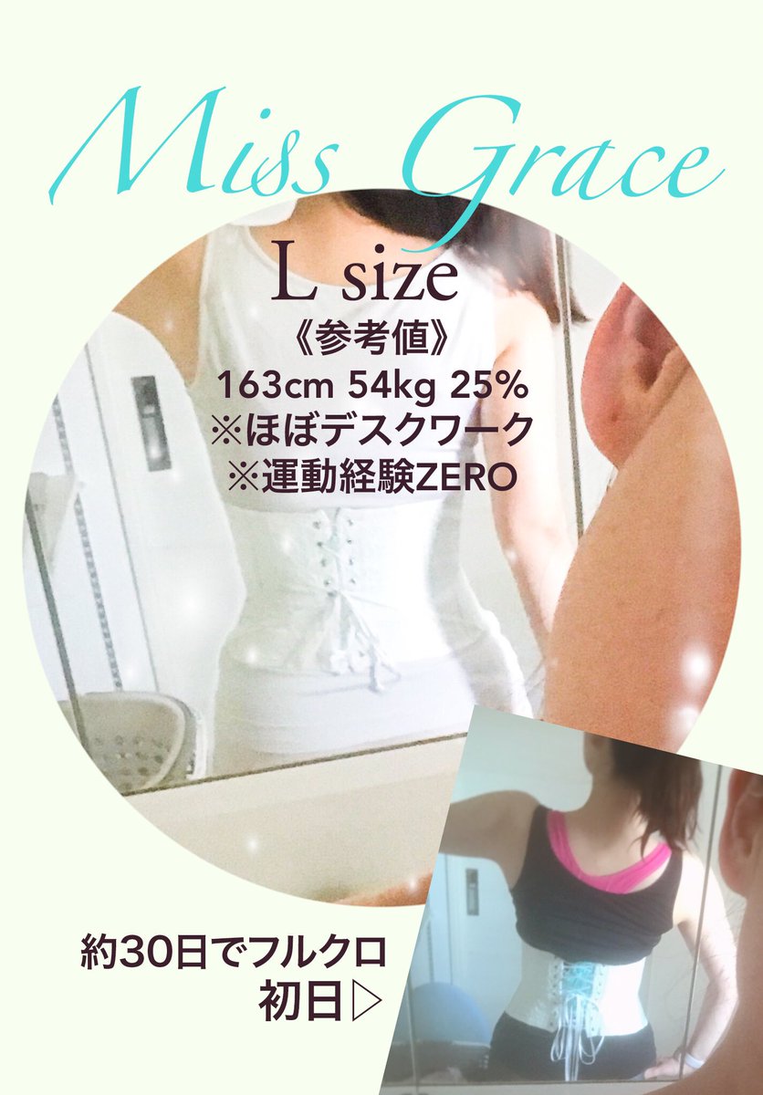 元鈴木さんコルセット Lサイズ ミスグレース 【君津市製】Enchanted