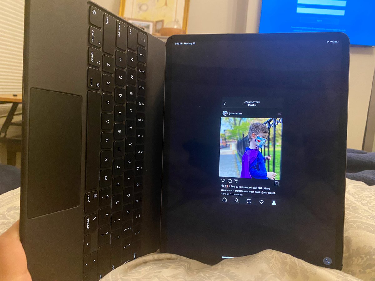 Please, Instagram don’t change a thing about how you work on the iPad. Everything is perfect just the way it is. https://t.co/7JRf0TGkxX