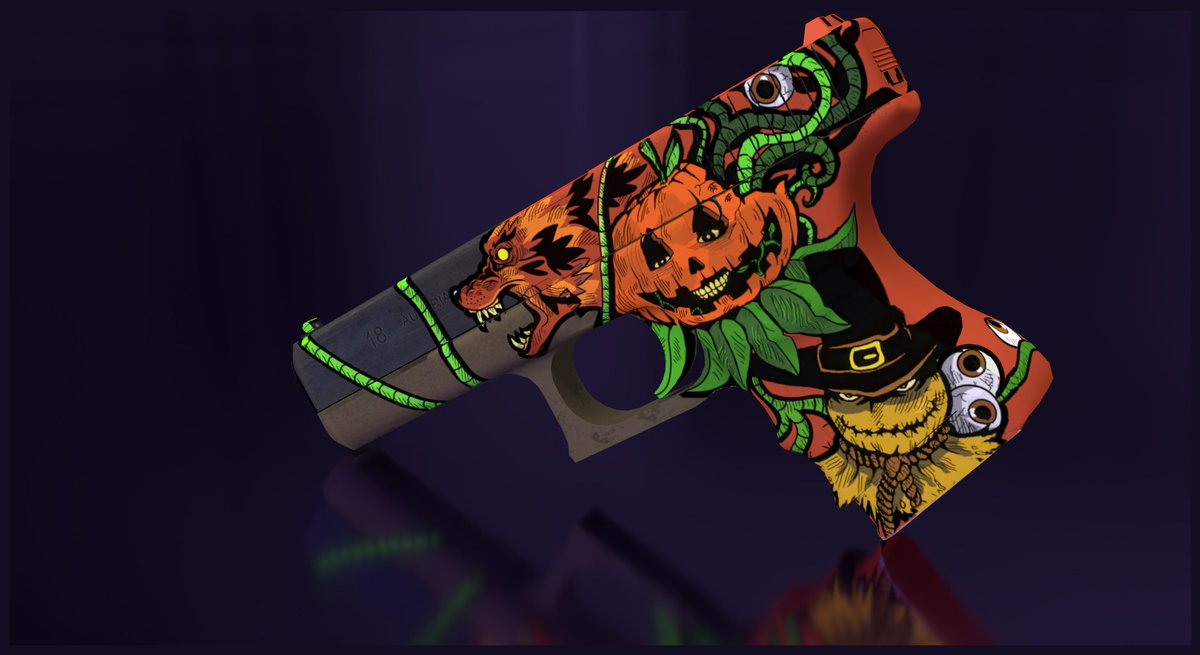 DaddyskinsCSGO's tweet photo. Glock 18 | Eye doctor 🎃

What do you guys think? https://t.co/iIa6K8aiQl
