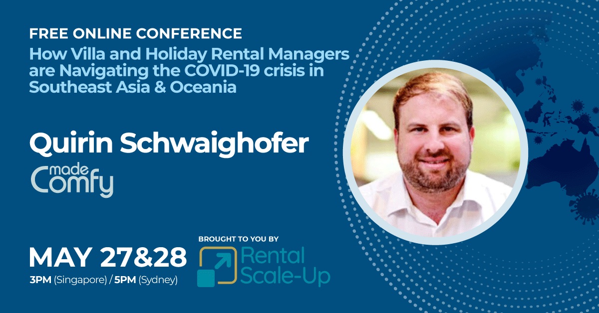 In Australia and Singapore, how have short-term rental managers adapted to the current crisis?

Join <a href="/rentalscaleup/">RentalScaleUp</a>'s online conference tomorrow and find out the facts through interviews with industry experts, including MadeComfy’s Co-Founder <a href="/quirin_q/">Quirin Schwaighofer</a>.
➡️bit.ly/3gpyk3Q