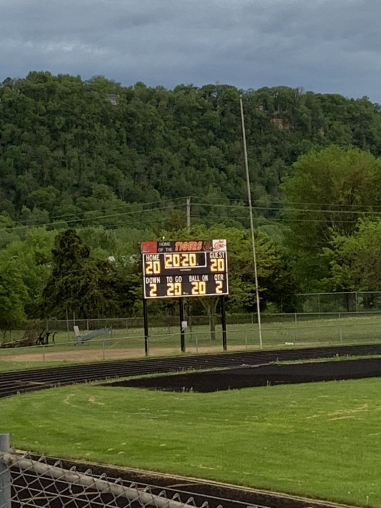 One final Monday night at the fields for Lake City’s Class of 2020! #lctigerpride. #BeTheLightMN