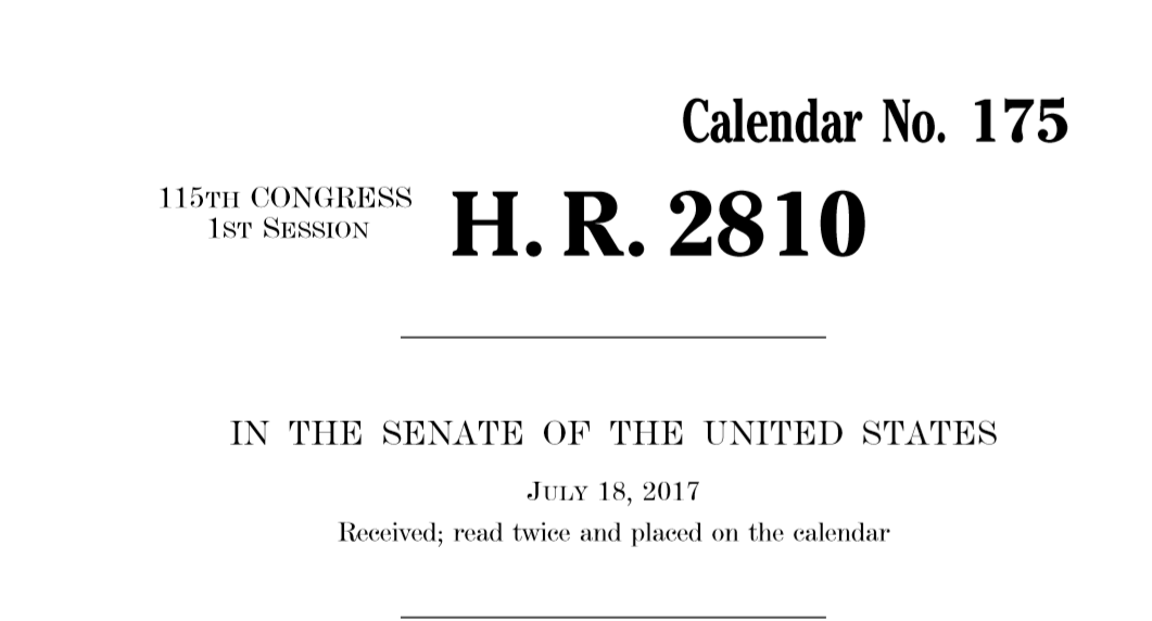 9. Just because, HR 2810, July 18,2017. Propaganda pops up on page 666. Kinda Weird. DJT sent a memo out shortly after this H.R. came out snips provided. NDAA happened in Nov 9th 2017, for the Fiscal Year of 2018Link;  https://www.congress.gov/115/bills/hr2810/BILLS-115hr2810pcs.pdfLink;  https://www.federalregister.gov/documents/2018/10/31/2018-23973/delegation-of-authority-under-section-3132d-of-the-national-defense-authorization-act-for-fiscal