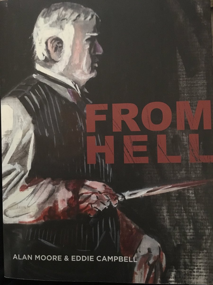 1/ THREAD: FROM HELL[Their] Plot laid bare in plain sightIn a graphic novel in 1989You may know Alan Moore from “Watchmen”In “From Hell”he straight up lays out [their] plans for the 20th Century via [$atanic] rituals performed by Jack the Ripper.Strap in, Anons.